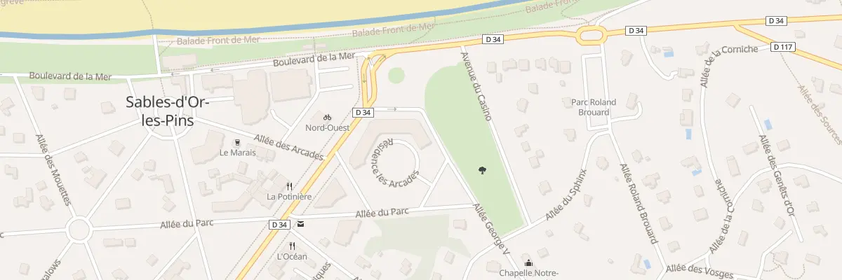 Plan du 5071 Les Arcades à Fréhel