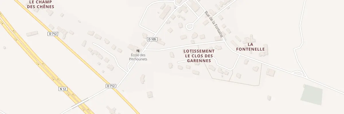 Plan du 18 Lot le Clos des Garennes à Tramain