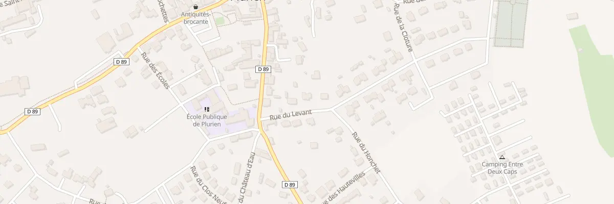 Plan du 5 Rue du Honchet à Plurien