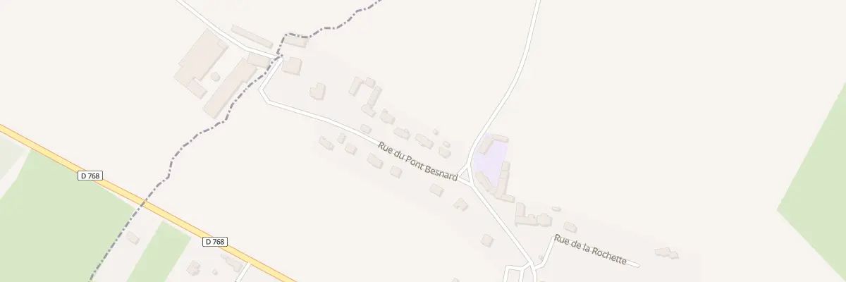 Plan du 4 Rue du Pont Besnard à Saint-Denoual