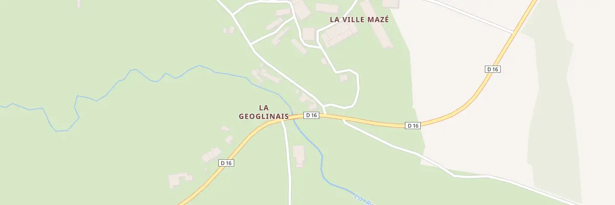 Plan du 2 La Geoglinais à Mérillac