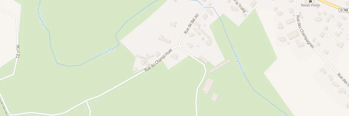 Plan du 1 Rue du Champ Huet à Saint-Denoual