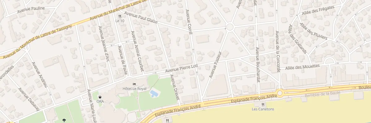 Plan du 31 Av Pierre Loti à La Baule-Escoublac