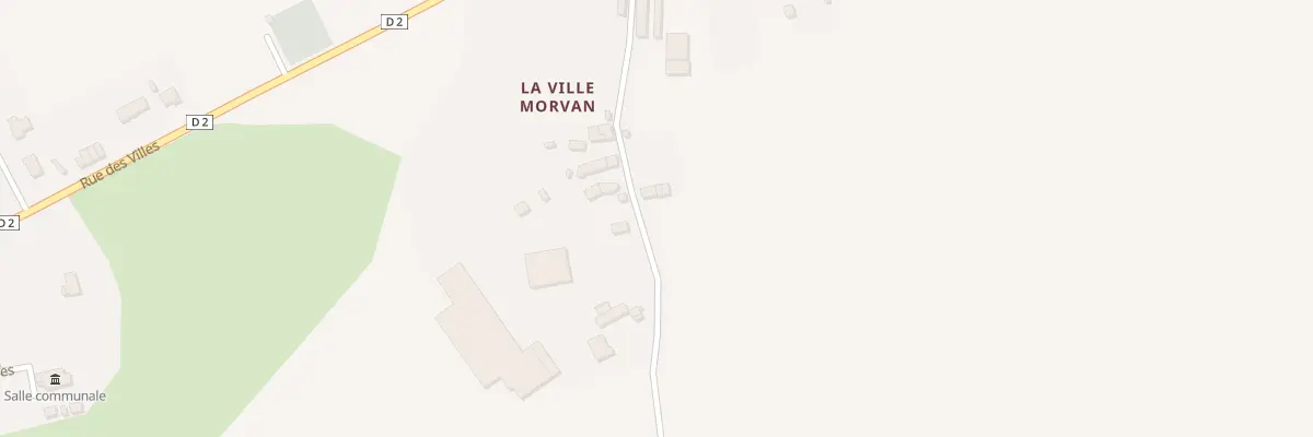 Plan du 6 La Ville Morvan à Évriguet