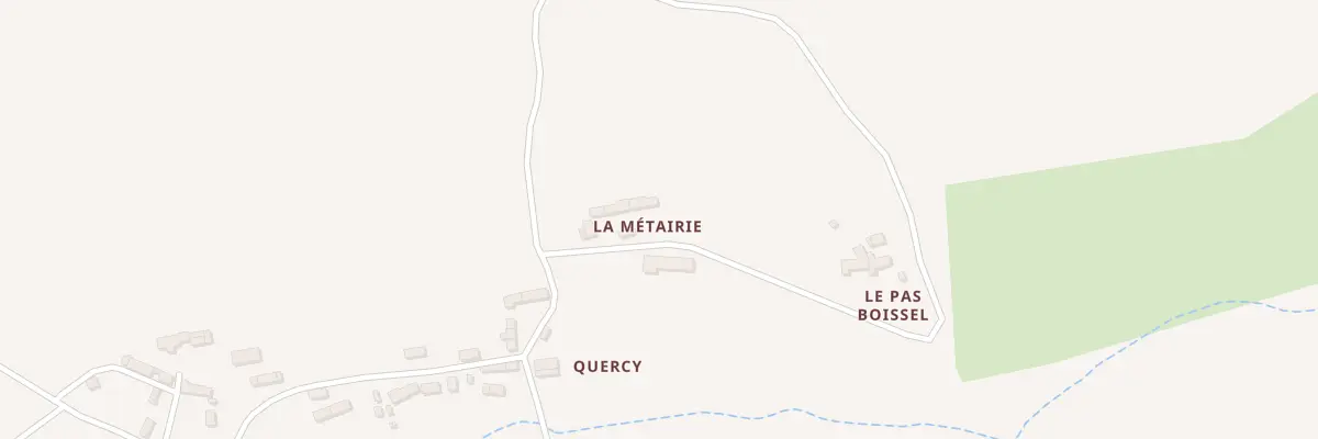Plan du 5 La Métairie à Plestan