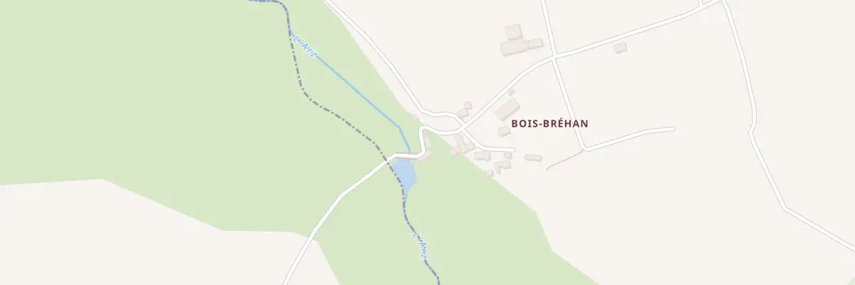 Plan du 5574 Bois Bréhan à Pluherlin