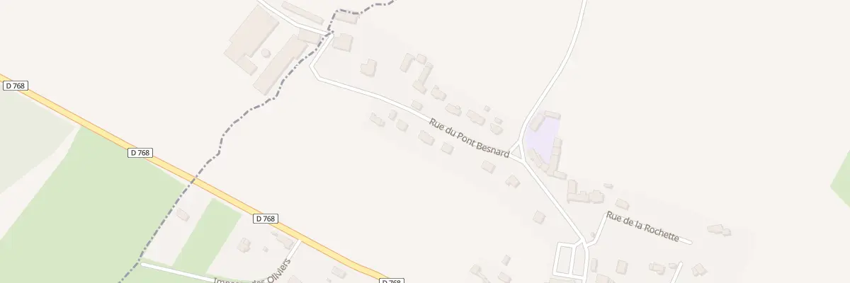 Plan du 7 Rue du Pont Besnard à Saint-Denoual