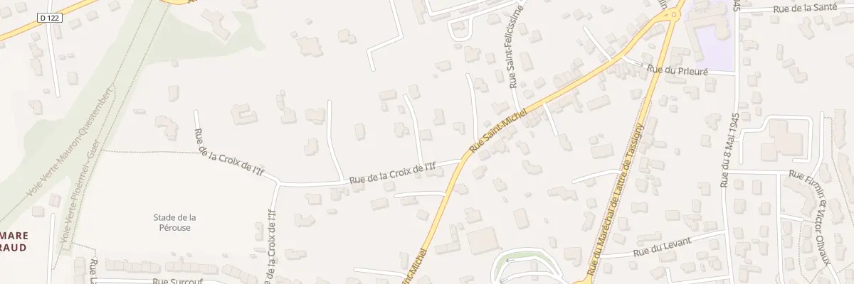 Plan du 4 Rue de la Croix de l’If (Pl) à Ploërmel