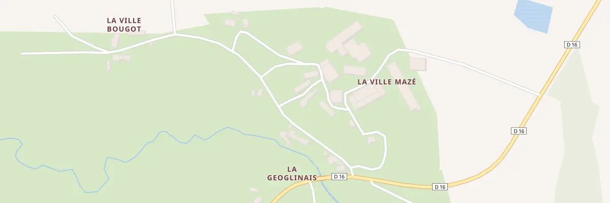 Plan du 4 La Ville Maze à Mérillac