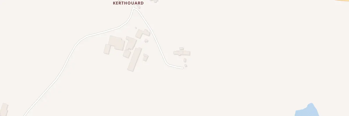 Plan du 5034 Kertouard à Marzan