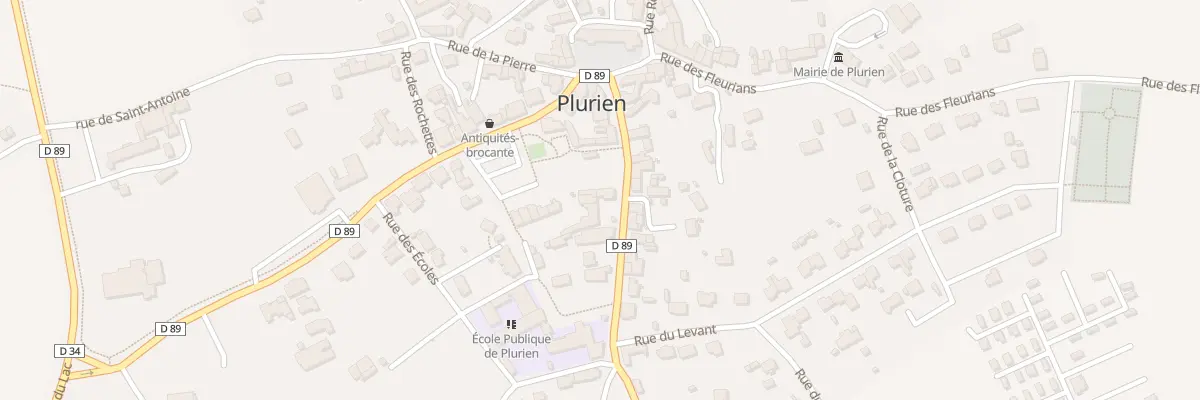 Plan du 10 Rue Grande Rue à Plurien