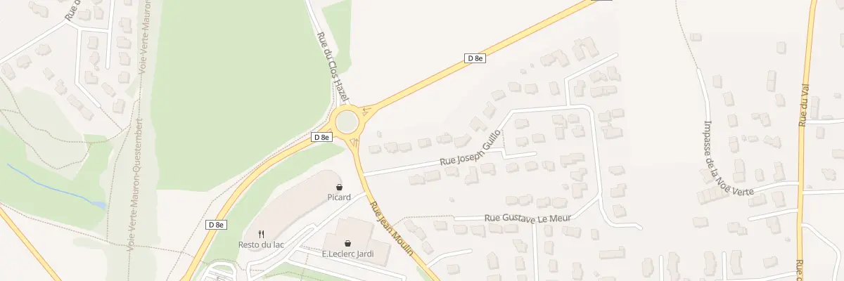 Plan du 7 Rue Joseph Guillo à Ploërmel