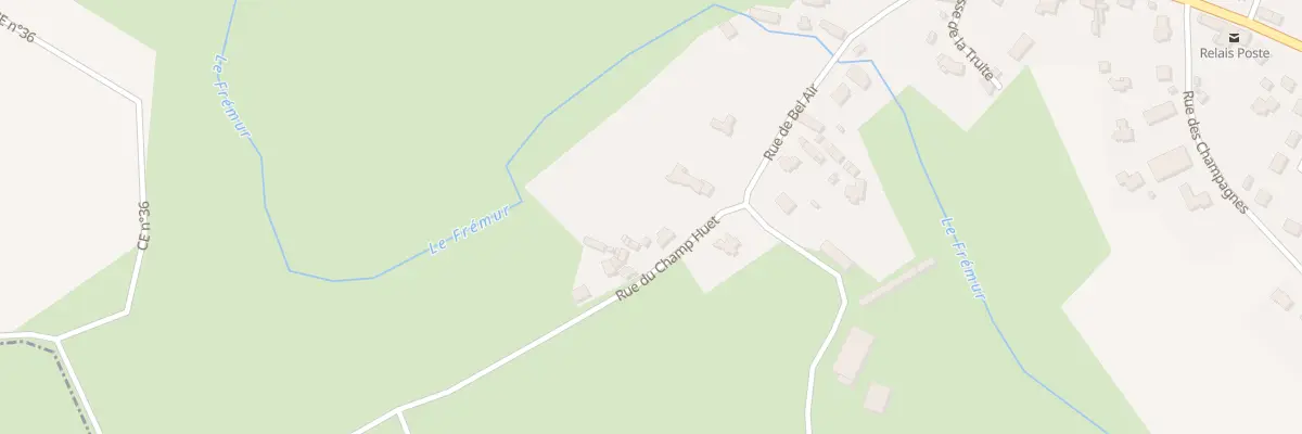 Plan du 4 Rue du Champ Huet à Saint-Denoual
