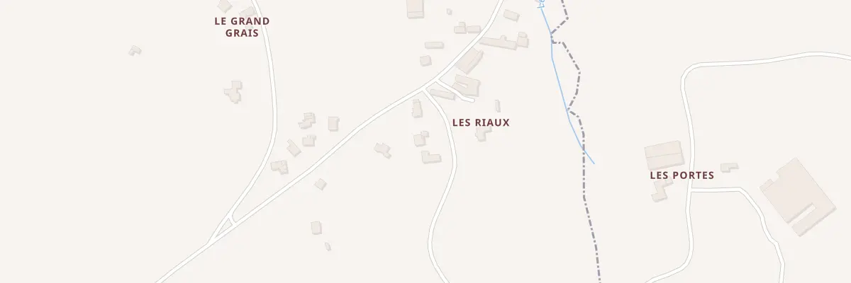Plan du 799F Les Riaux à Quintenic