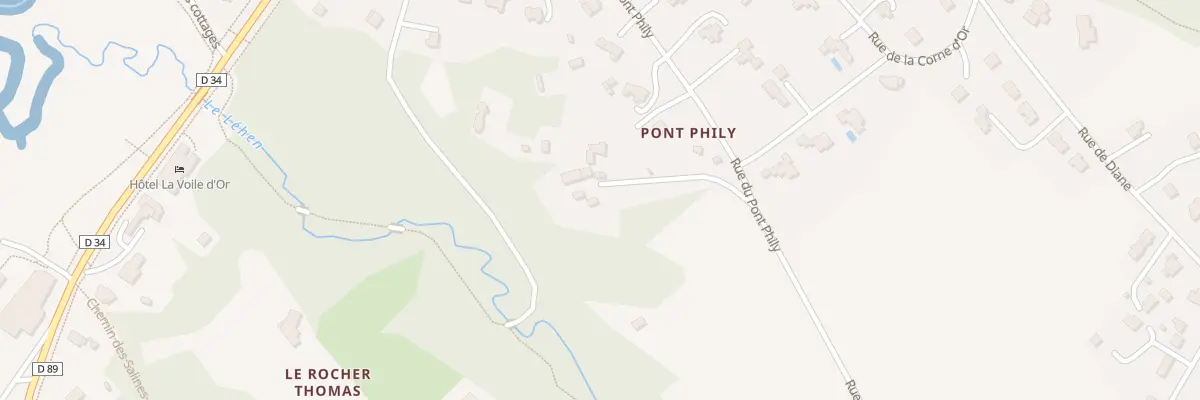 Plan du 1 Rue du Pont Phily à Plurien
