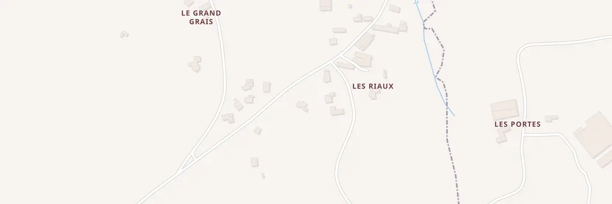 Plan du 5800 Les Riaux à Quintenic