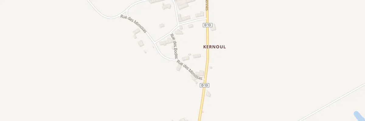 Plan du 5396 Kernoul à Loyat