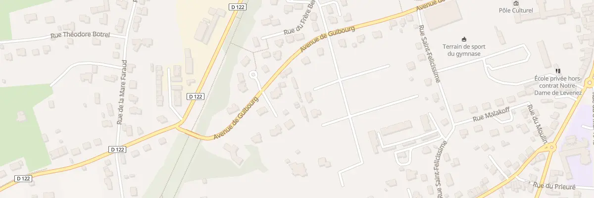 Plan du 29 Av de Guibourg à Ploërmel