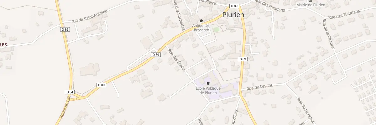 Plan du 3 Rue des Ecoles à Plurien