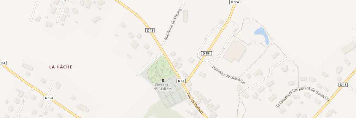 Plan du 36 Rue de Perhan à Guilliers