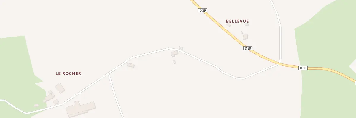 Plan du 1 Le Rocher à Mérillac