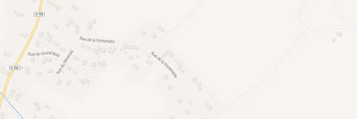 Plan du 45 Rue de la Fontenelle à Merdrignac
