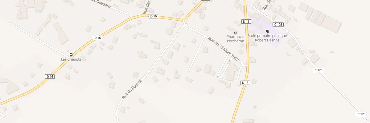 Plan du 6 Hameau de Guethennoc à Guilliers