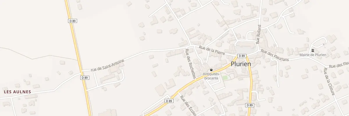 Plan du 1 Rue de Saint Antoine à Plurien
