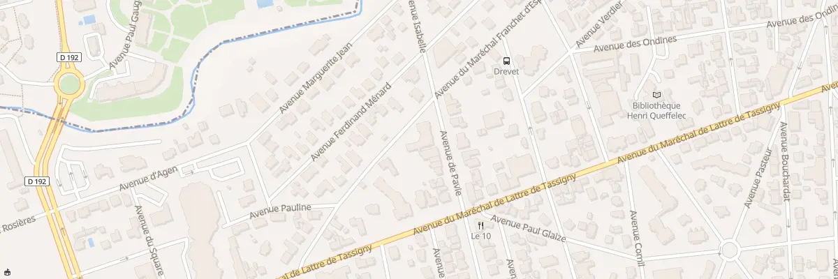 Plan du 41 Av Pavie à La Baule-Escoublac
