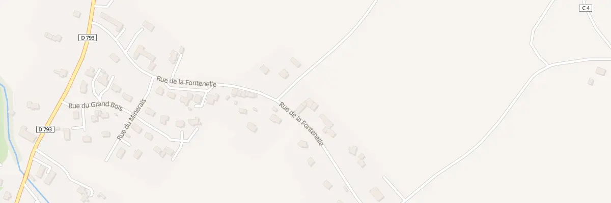 Plan du 41 Rue de la Fontenelle à Merdrignac
