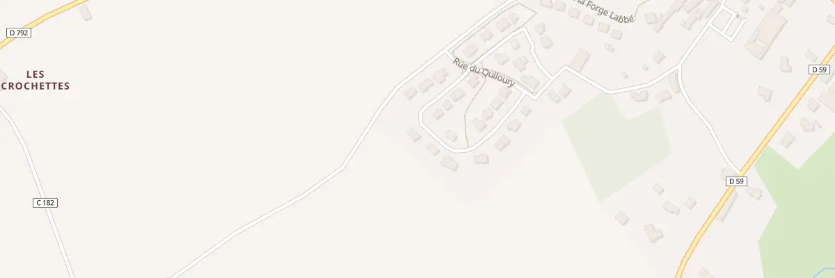 Plan du 10 Rue du Vau Morin à Plénée-Jugon