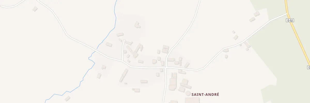 Plan du 10 Saint-André à Plédéliac