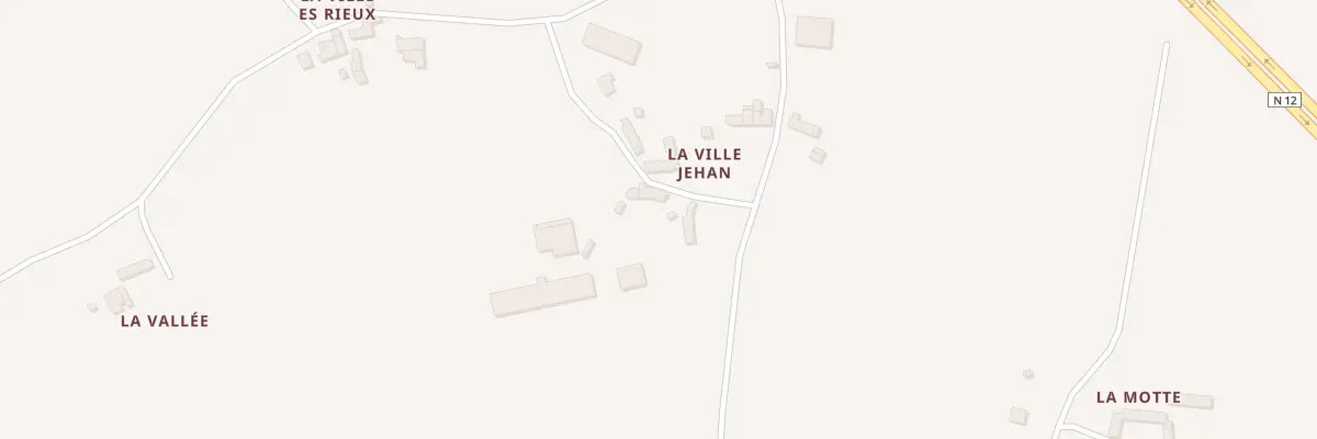 Plan du 5 La Ville Jehan à Tramain