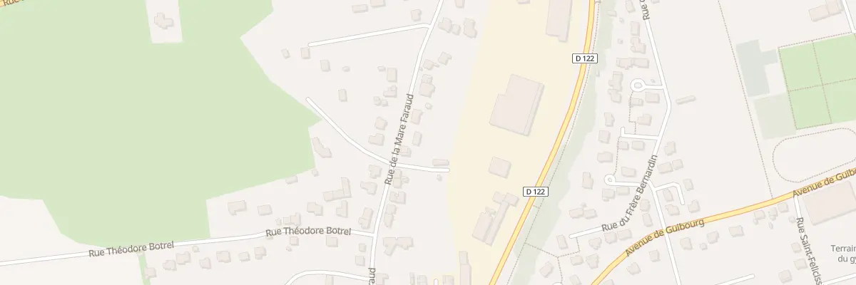 Plan du 25 Rue de la Mare Faraud à Ploërmel