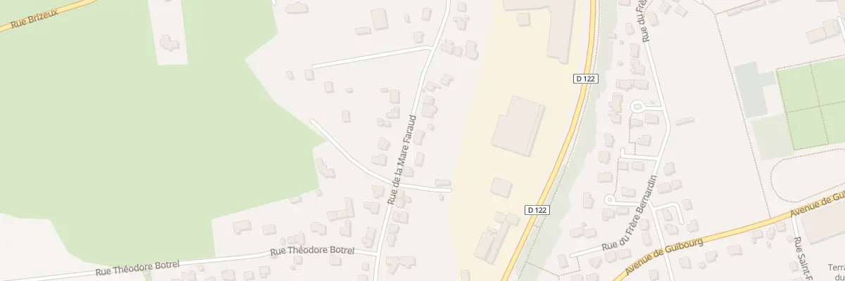 Plan du 23 Rue de la Mare Faraud à Ploërmel