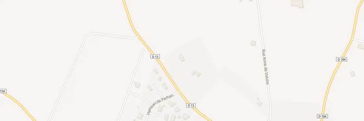 Plan du 5873 Rue de Perhan à Guilliers