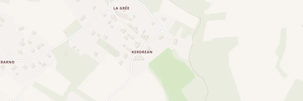 Plan du 1 Che du Drinet à Camoël