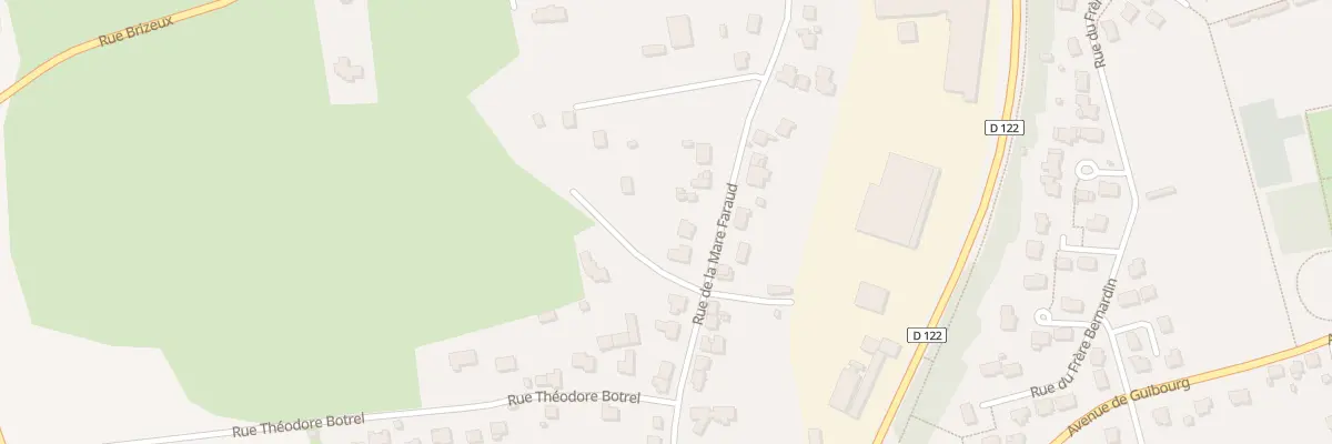 Plan du 22 Rue de la Mare Faraud à Ploërmel