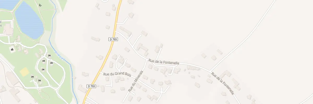 Plan du 33 Rue de la Fontenelle à Merdrignac