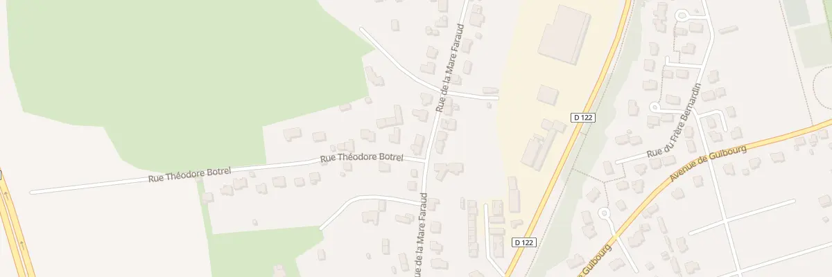 Plan du 30 Rue de la Mare Faraud à Ploërmel