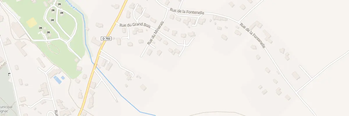 Plan du 14 Rue du Grand Bois à Merdrignac