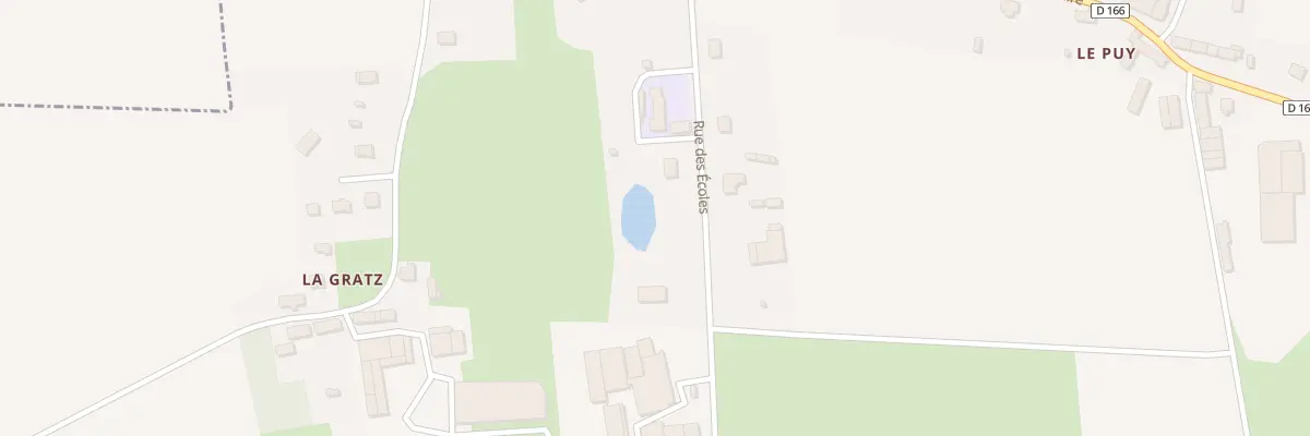 Plan du 12 Rue des Ecoles à Saint-Abraham