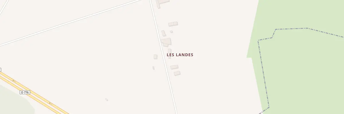Plan du 5034 Les Landes à Saint-Rieul