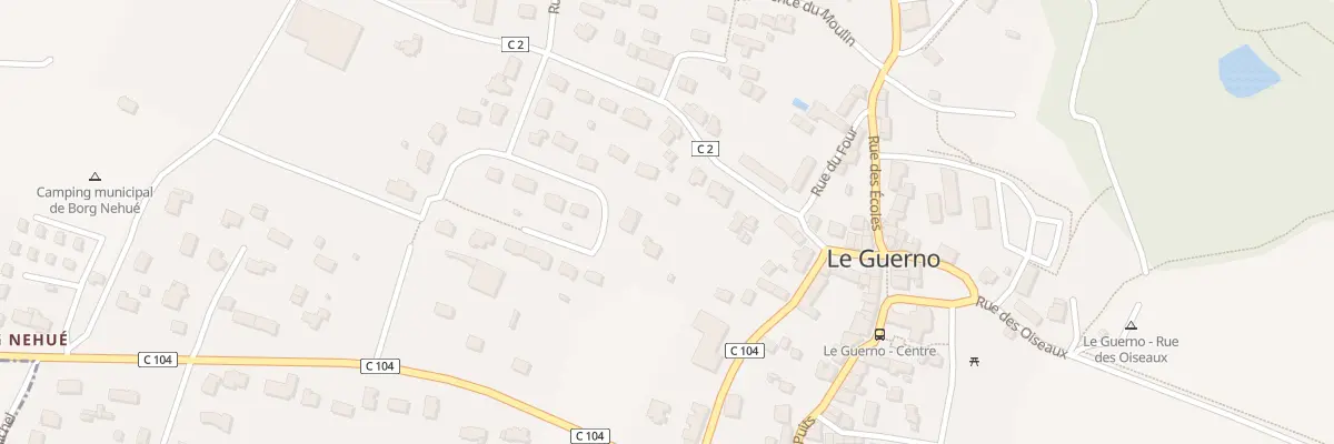 Plan du 5B Rue Alain Colas au Guerno