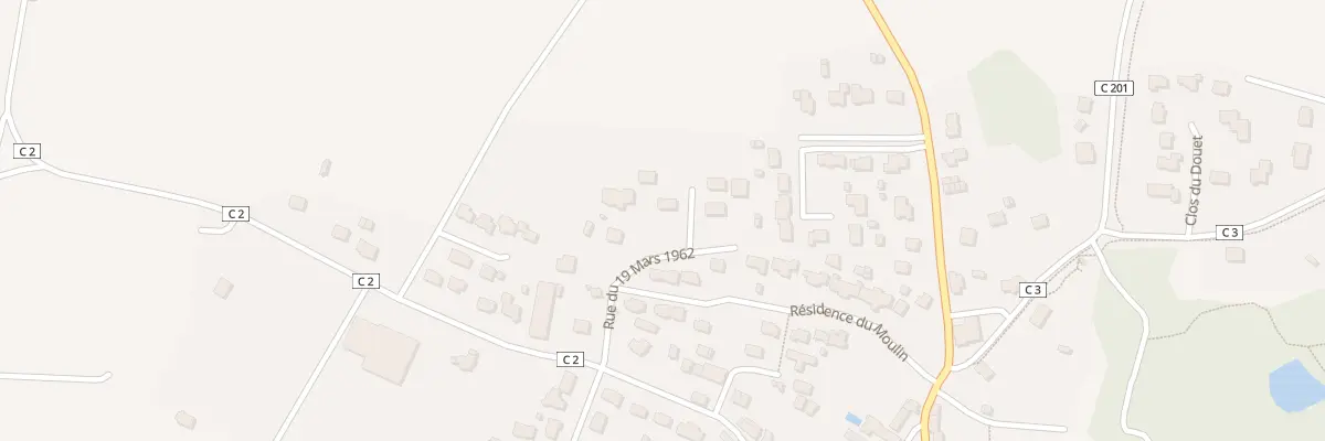 Plan du 5 Rue du 19 Mars 1962 à Colpo
