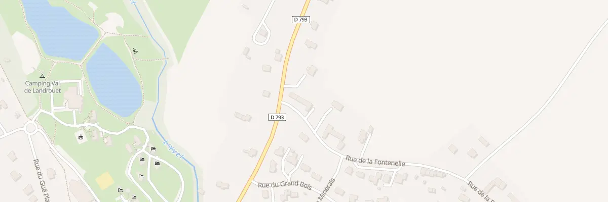 Plan du 21 Rue de la Fontenelle à Merdrignac