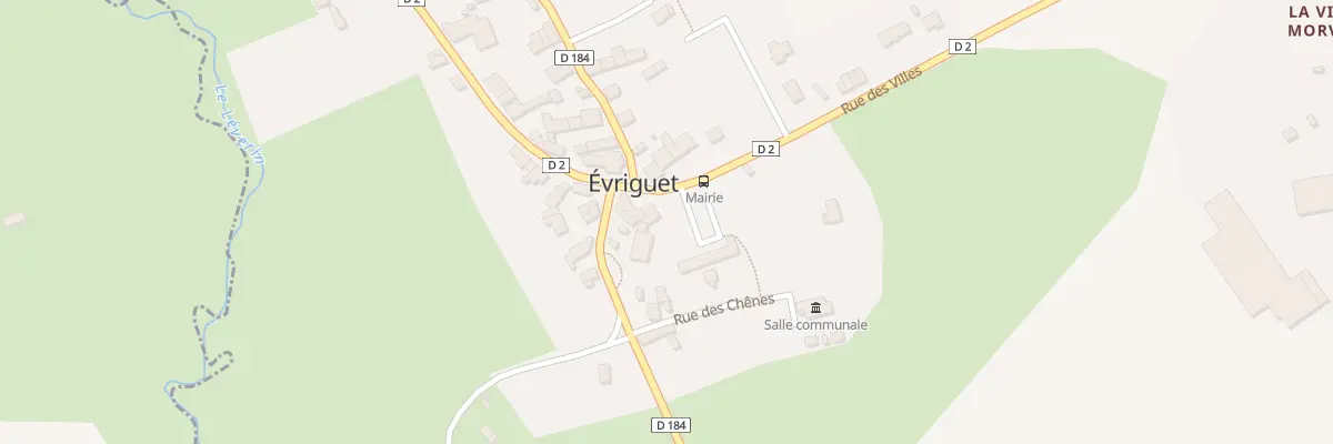 Plan du 4 Rue des Villes à Évriguet