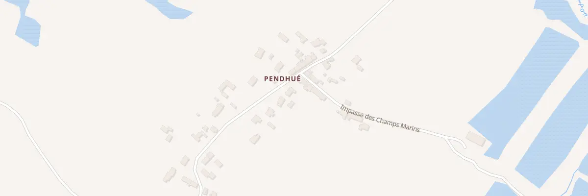 Plan du 4 Pend’Hué à Saint-Molf
