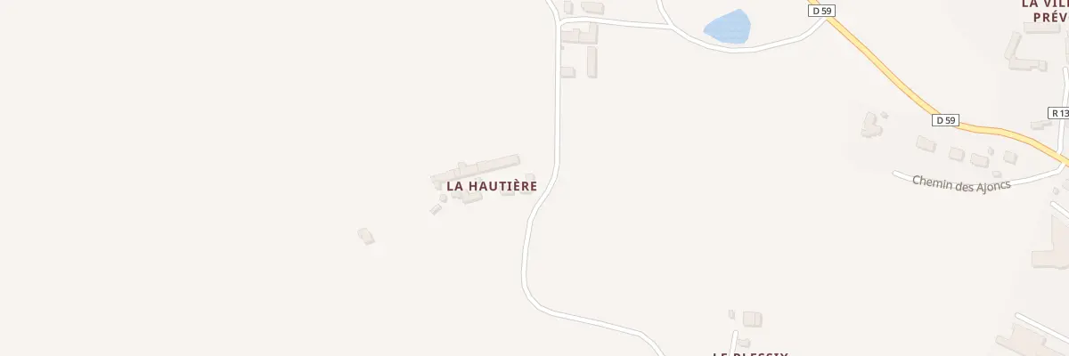 Plan du 8 La Hautière à Plénée-Jugon