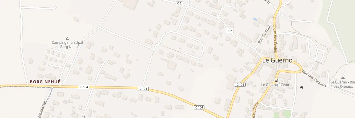 Plan du 16 Hameau Ty Ma Bro au Guerno